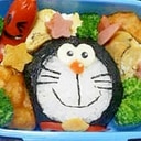 海苔で★ドラえもん弁当